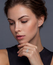 Stellar Row Moissanit-Ring - COCELY