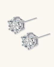 Brillanz Moissanit-Ohrstecker - COCELY