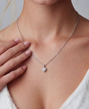 Herz des Lichts Moissanit-Kette - COCELY