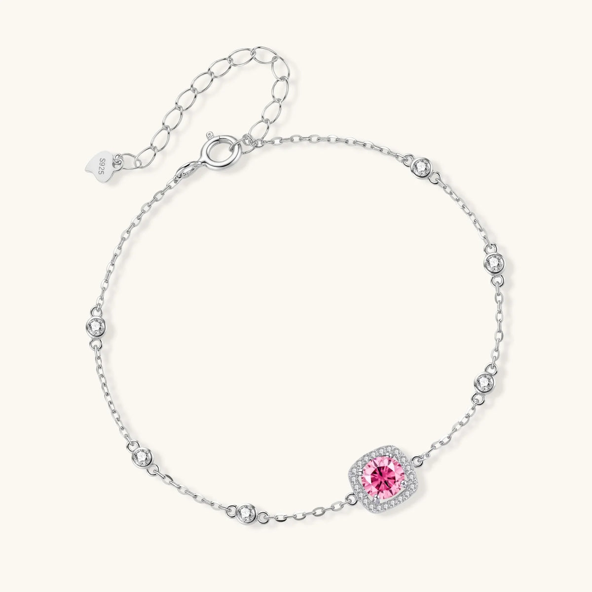 Blush Dreams Moissanit-Armband - COCELY
