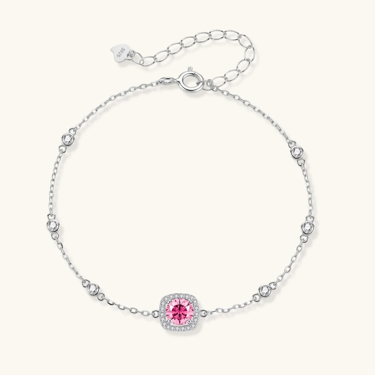 Blush Dreams Moissanit-Armband - COCELY