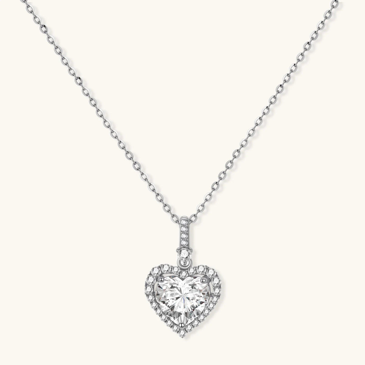 Herz-Symphonie Moissanit-Set - COCELY