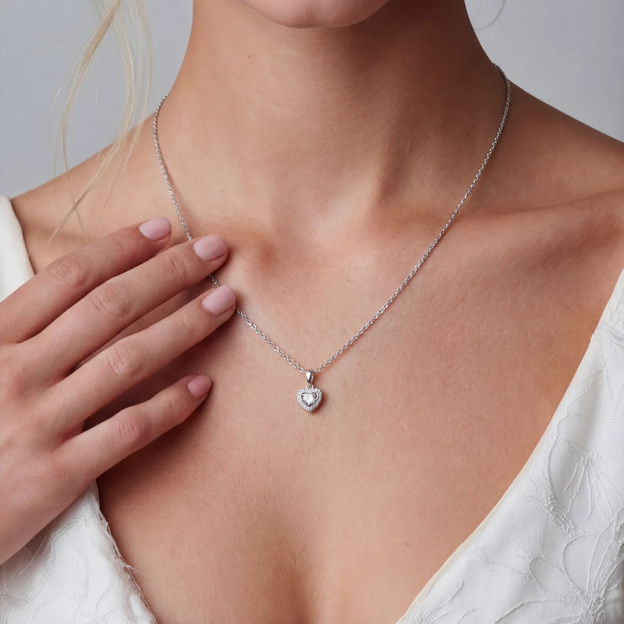 Herz-Symphonie Moissanit-Set - COCELY