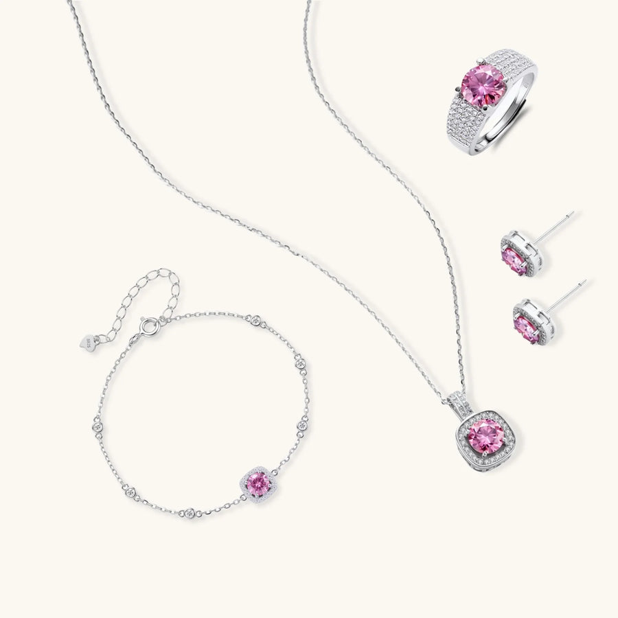 Blush Dreams Moissanit-Set - COCELY