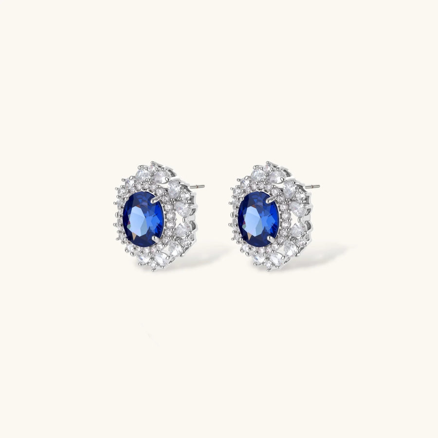 Royal Saphir Halo-Set - COCELY