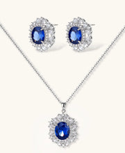 Royal Saphir Halo-Set - COCELY