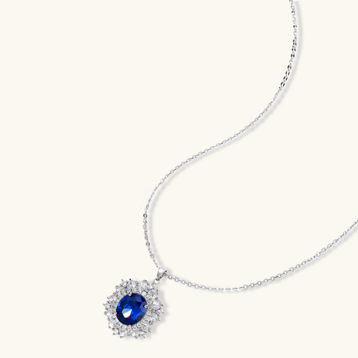 Royal Saphir Halo-Set - COCELY