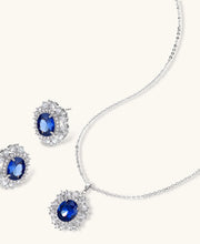 Royal Saphir Halo-Set - COCELY