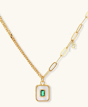 Smaragd-Karree Schmuckset - COCELY