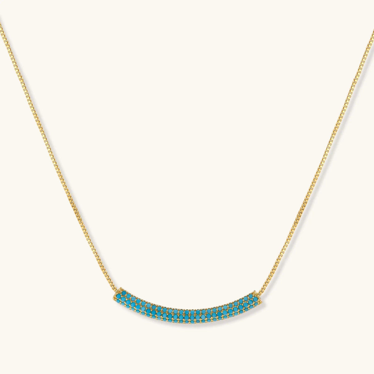 Azurblaue Welle Schmuckset - COCELY