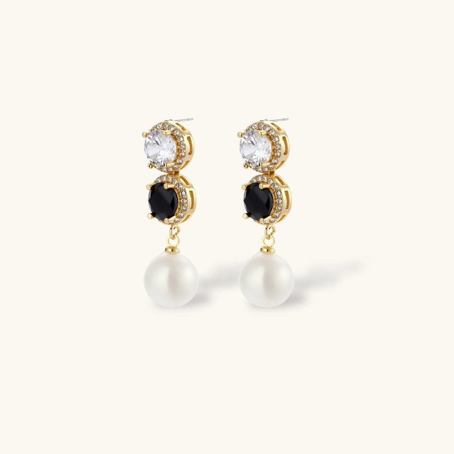 Noir Luxe Onyx-Schmuckset - COCELY