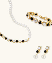Noir Luxe Onyx-Schmuckset - COCELY