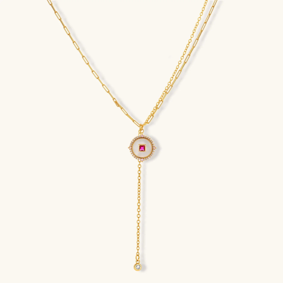 Luxe Medaillon Schmuckset - COCELY