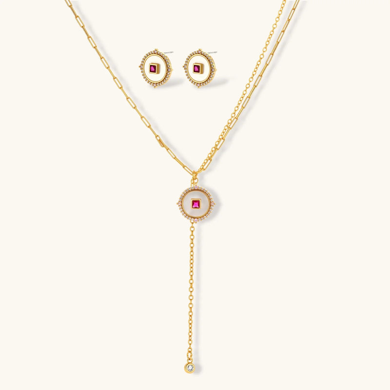Luxe Medaillon Schmuckset