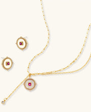 Luxe Medaillon Schmuckset - COCELY