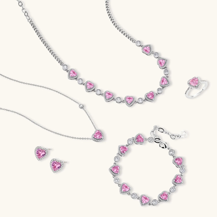 Romantik-Herz Schmuckset - COCELY
