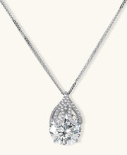 Tropfen-Brillanz Halskette - COCELY