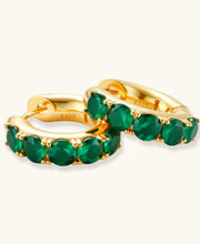 Emerald Huggie-Creolen - COCELY