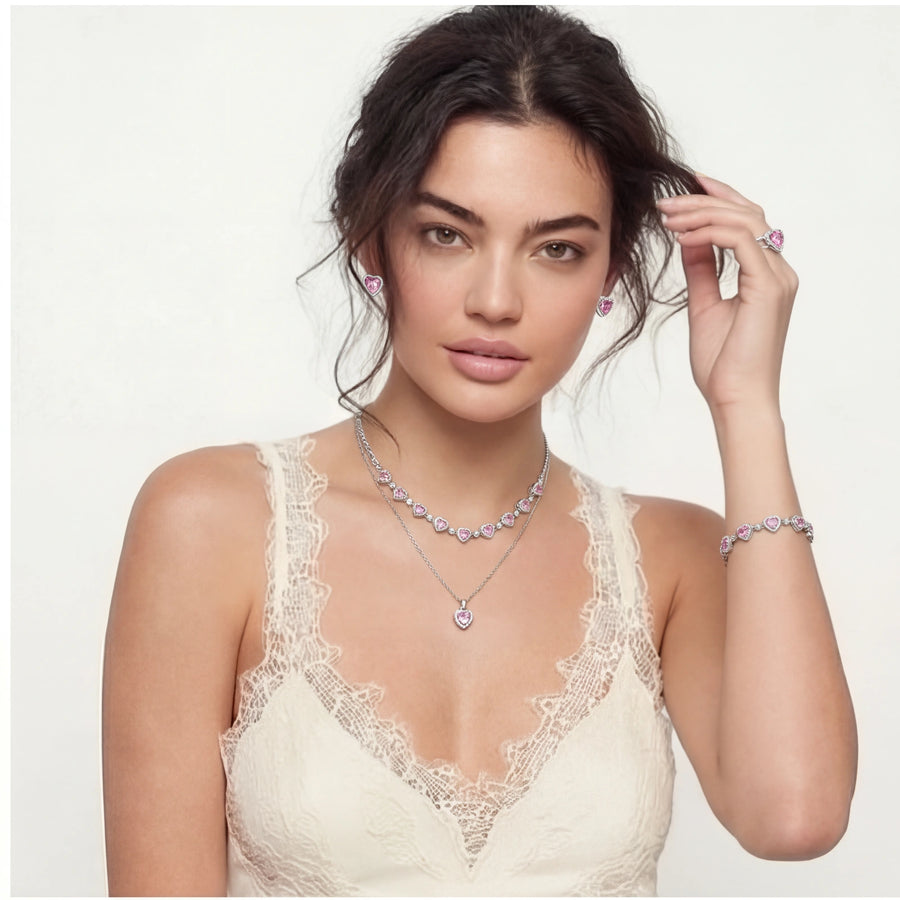 Romantik-Herz Schmuckset - COCELY