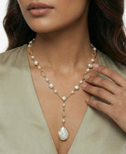 Lumina Perlen-Station Kette - COCELY