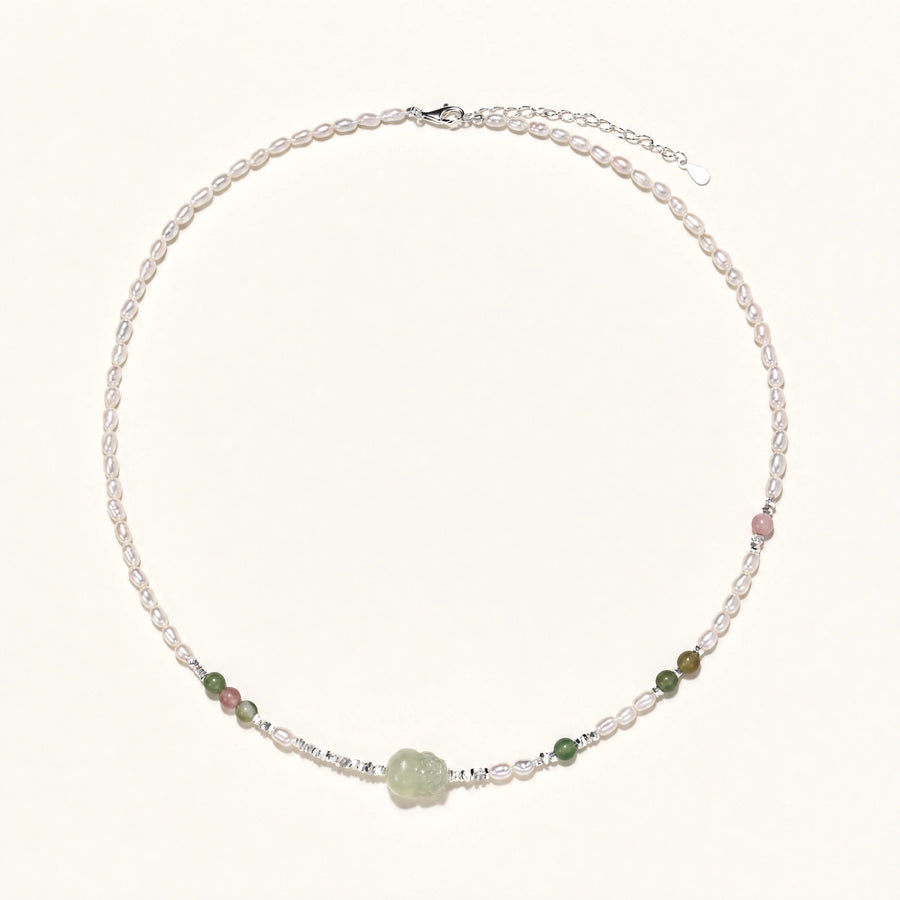 Jadegarten Perlenkette - COCELY