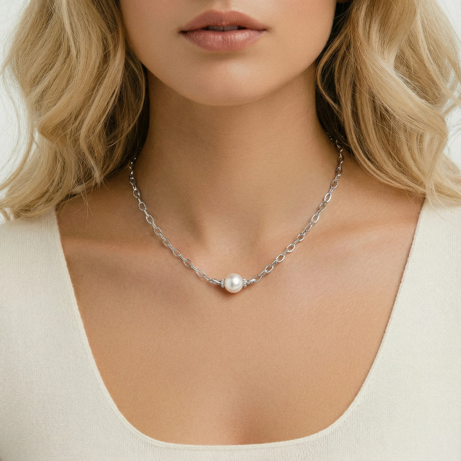 Luna Perlen-Gliederkette - COCELY