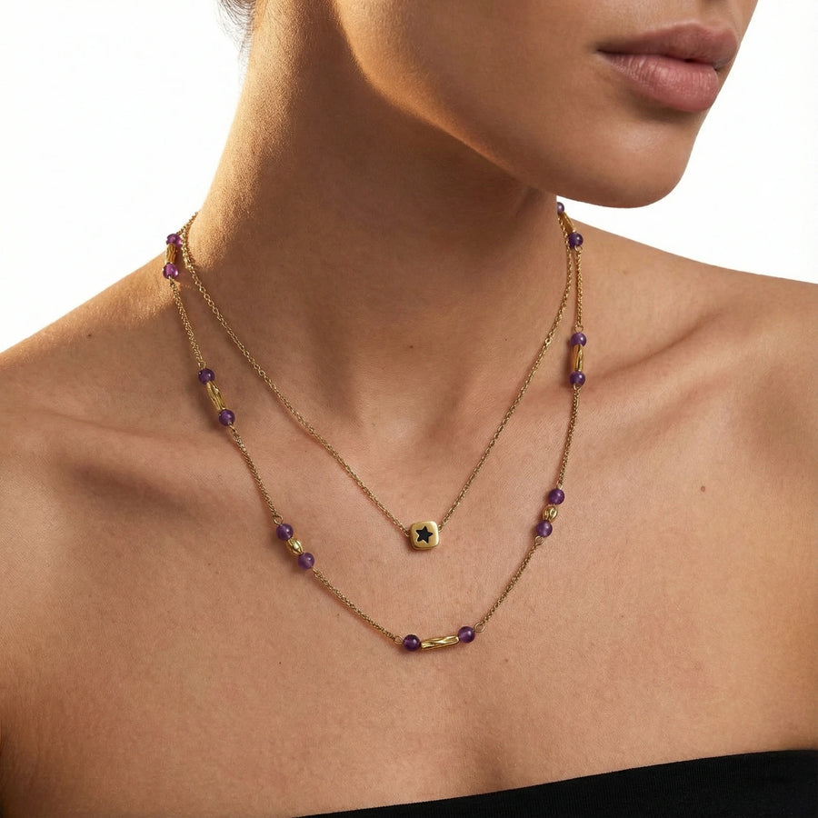 Kosmische Sterne Layering-Kette - COCELY