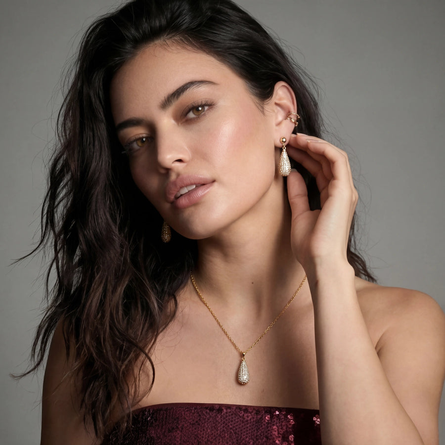 Golden Luxe Kristall-Set - COCELY