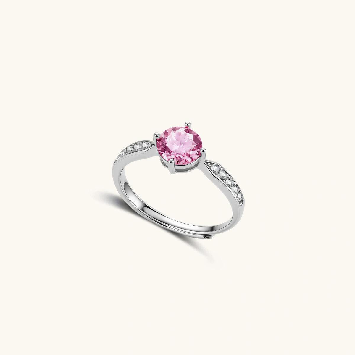Pink Dreams Moissanit-Ring - COCELY
