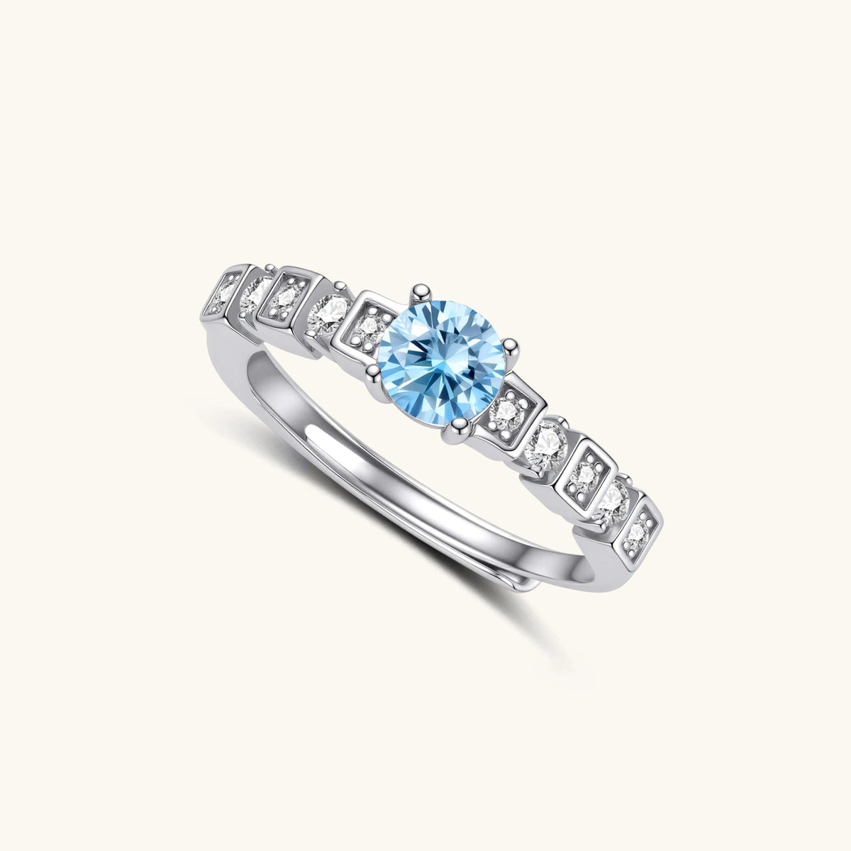 Skyline Moissanit-Ring - COCELY