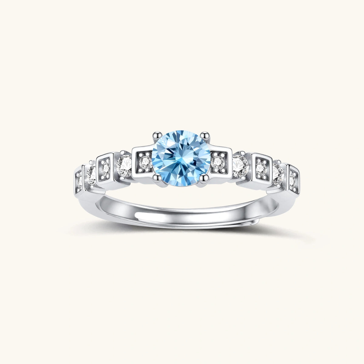 Skyline Moissanit-Ring - COCELY