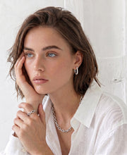 Sparkle Pavé-Huggies - COCELY