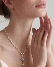 Himmelsperlen Tropfen-Kette - COCELY